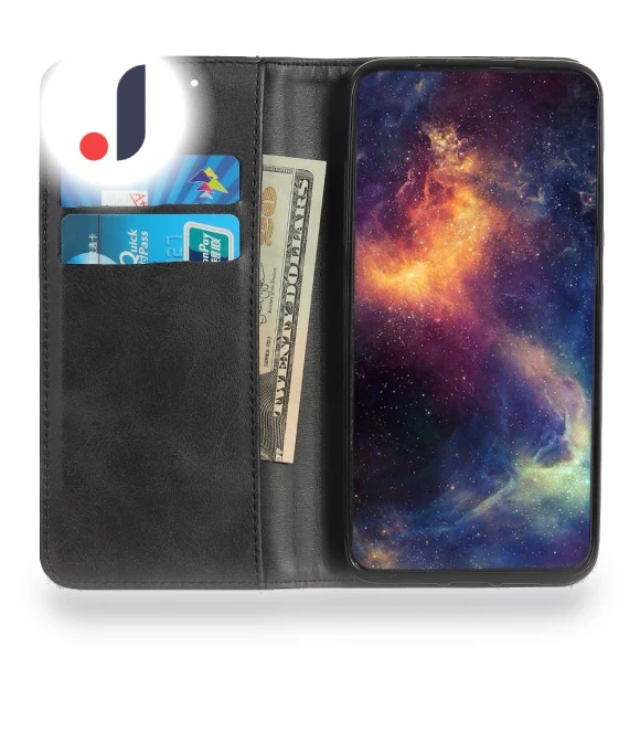 Split Leather Folio Flip Cover with Folding Stand and Magnetic Absorption — Basic Cases, Smartwatch 2025