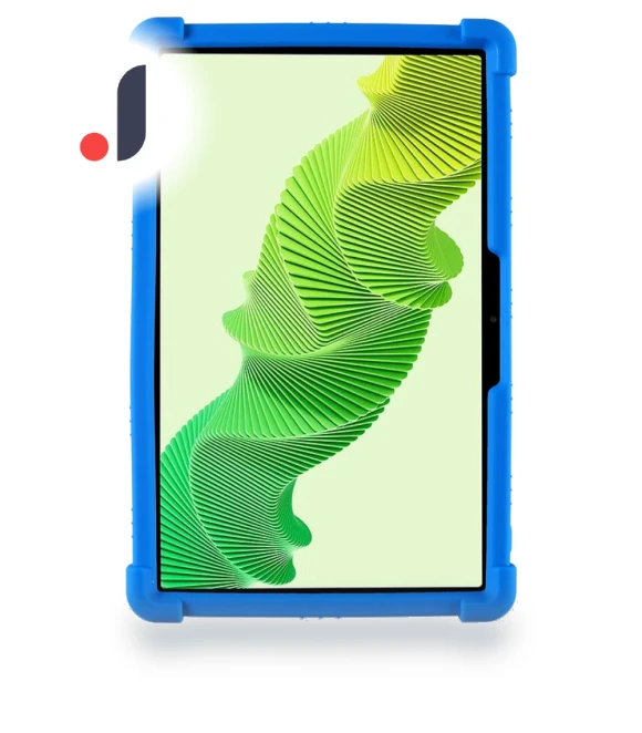 Tablet Case Shockproof Silicone Cover with Adjustable Kickstand — Protective Cases, Smartwatch 2025