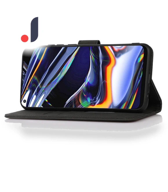Textured PU Leather Phone Case with Magnetic Clasp and Foldable Stand — Flip Cases, Smartwatch 2025