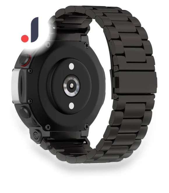 Three-bead Stainless Steel Wrist Strap — Fitness Bands, Smartwatch 2025