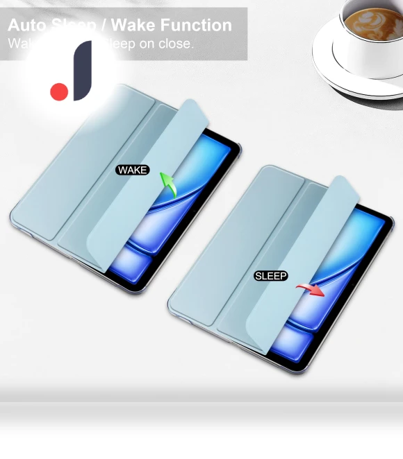 Tri-Fold Stand Case for iPad Air 13 — Protective Cases, Smartwatch 2025
