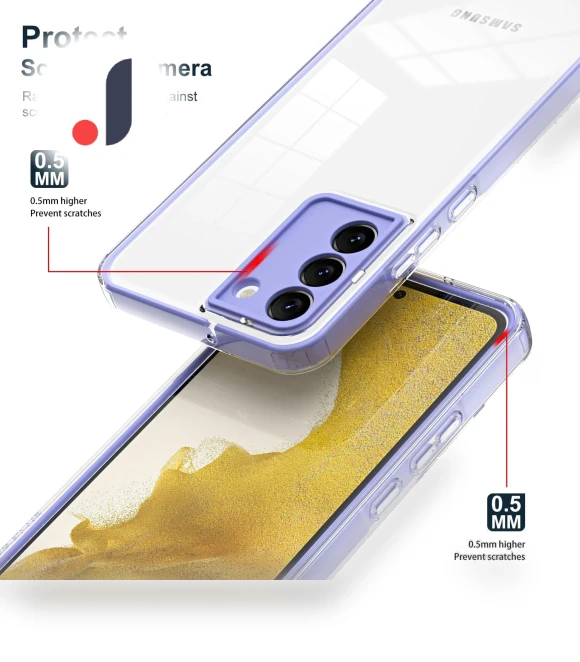 Ultra-thin Non-slip TPU Phone Case with Colorful Frame — Basic Cases, Smartwatch 2025