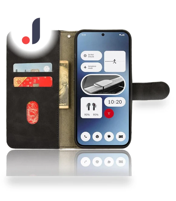 Wallet Case Skin-Touch Folding Stand Leather Phone Cover — Basic Cases, Smartwatch 2025