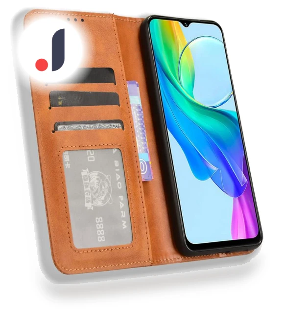 Wallet Magnetic Closure Leather Retro Phone Cover — Flip Cases, Smartwatch 2025