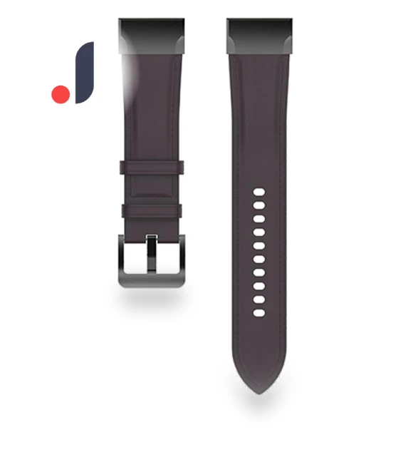Adjustable Watch Strap Genuine Leather Smart Watch Band with Buckle — Bands, Smartwatch 2025