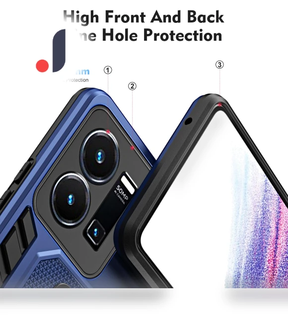 Anti-drop Cell Phone Case with Kickstand — Phone Accessories, Smartwatch 2025