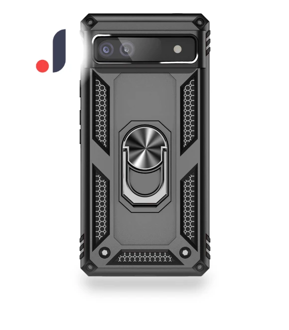 Anti-drop TPU+PC Phone Case with Ring Holder and Kickstand — Phone Accessories, Smartwatch 2025