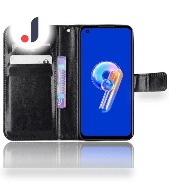 Anti-scratch Crazy Horse Texture Phone Case Stand with Strap — Phone Accessories, Smartwatch 2025