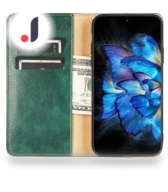 Anti-Scratch Stand Case Magnetic Closing Anti-drop PU Leather Wallet Phone Cover — Smartwatch Protectors, Smartwatch 2025