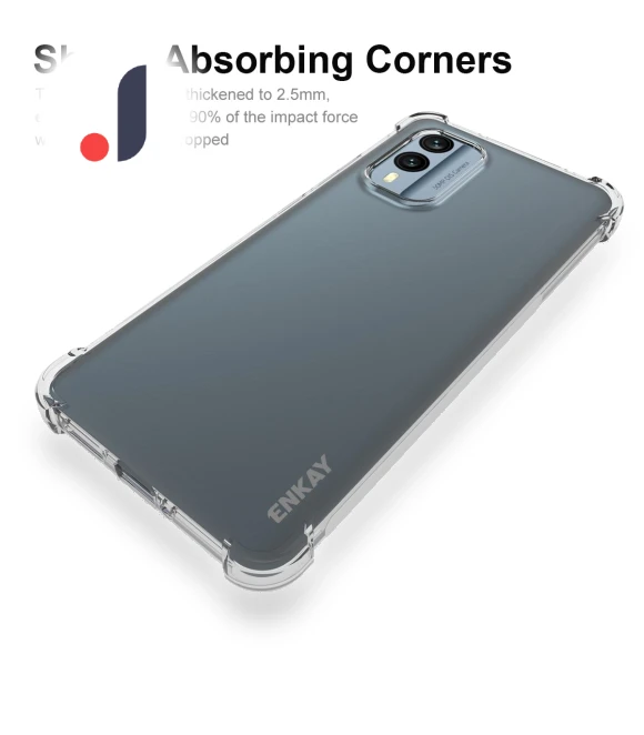 Anti-slip Strip Edge Ultra Clear Thickened Corners Shockproof TPU Phone Cover — Basic Cases, Smartwatch 2025