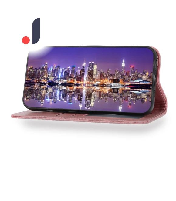 Calf Texture PU Leather Stand Case with Strap — Phone Accessories, Smartwatch 2025
