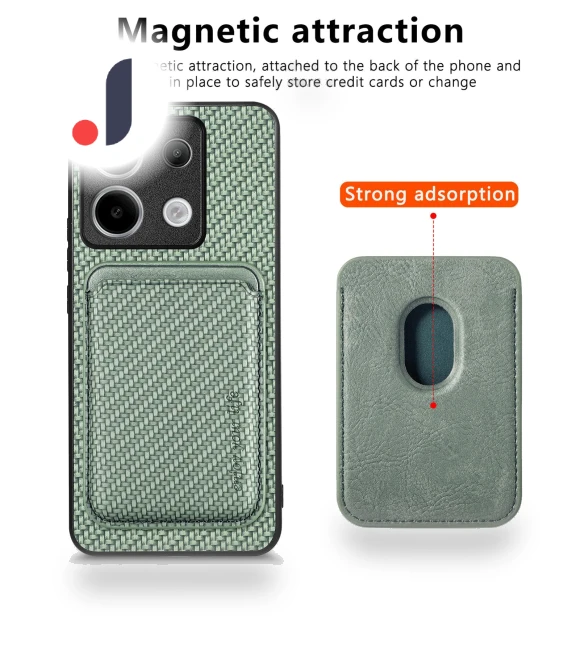 Detachable Magnetic Card Slot Phone Cover — Protective Covers, Smartwatch 2025