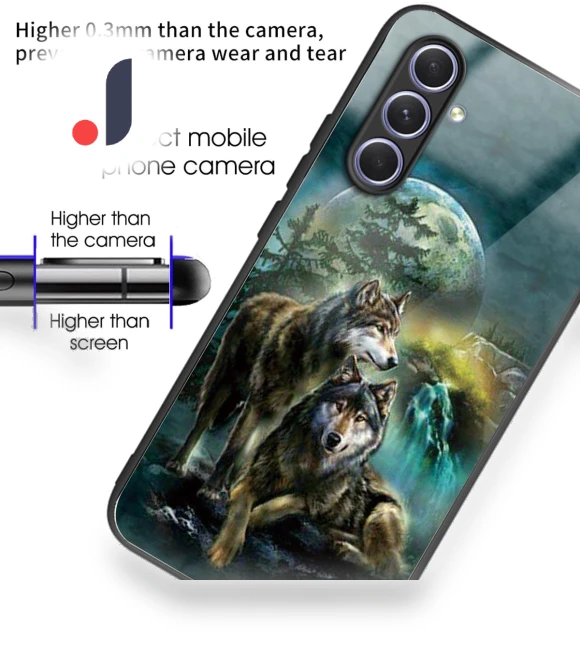 Drop Proof Tempered Glass+TPU Back Case — Screen Protectors, Smartwatch 2025
