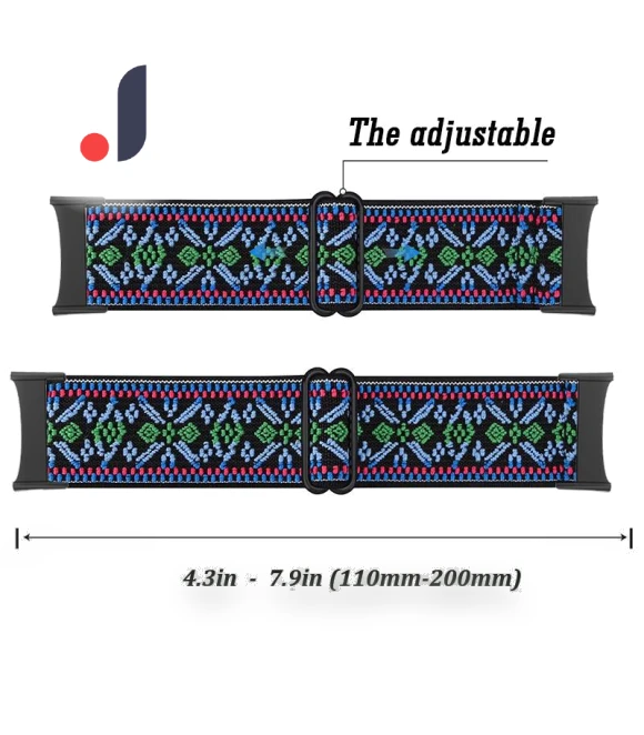 Elastic Nylon Smart Watch Band — Fitness Bands, Smartwatch 2025