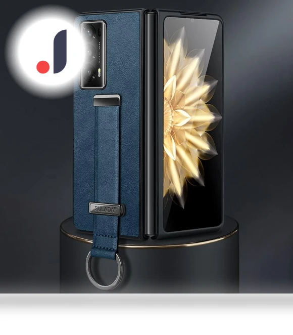 Fashion Series PU Leather+PC Phone Case with Adjustable Wristband and Kickstand — Smartwatch Protectors, Smartwatch 2025