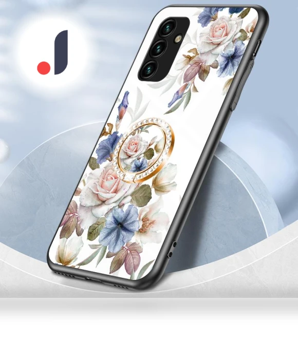 Flower Pattern Phone Cover with Kickstand — Bumpers, Smartwatch 2025