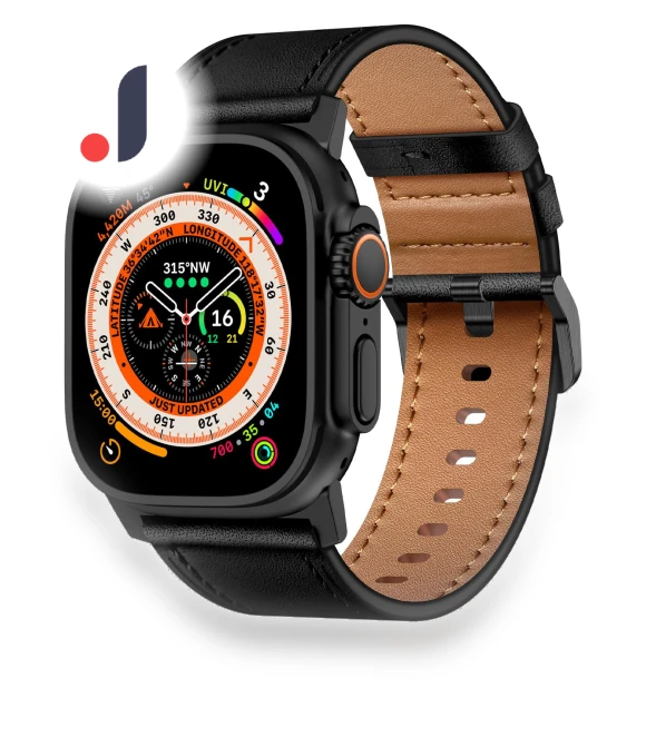 Genuine Cow Leather Band — Bands, Smartwatch 2025