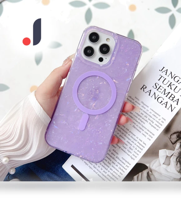 IMD Shell Pattern TPU+PC Phone Case — Phone Accessories, Smartwatch 2025