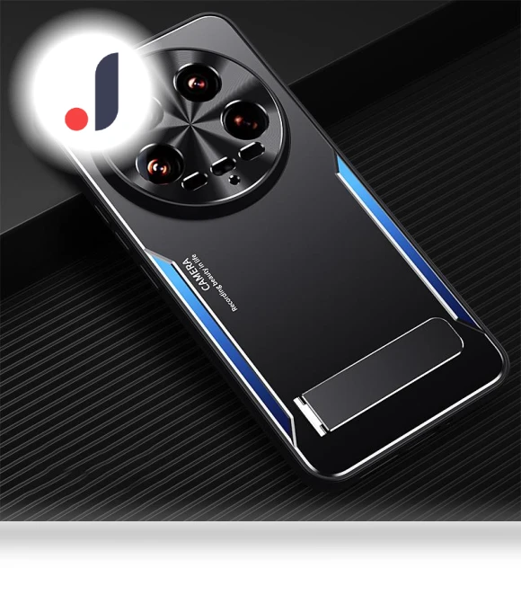 Kickstand Aluminum Alloy+TPU Hybrid Phone Cover Protector — Smartwatch Protectors, Smartwatch 2025
