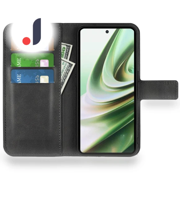 Leather Calf Texture Stand Wallet Phone Case — Phone Accessories, Smartwatch 2025