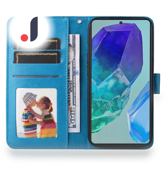 Leather Case Wallet Stand — Phone Accessories, Smartwatch 2025