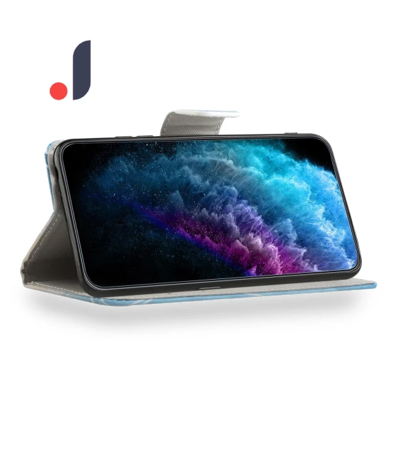Leather Case with Cross Texture Wallet Stand — Phone Accessories, Smartwatch 2025