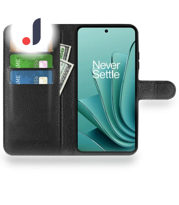 Litchi Texture Wallet PU Leather Phone Case Stand Cover — Phone Accessories, Smartwatch 2025