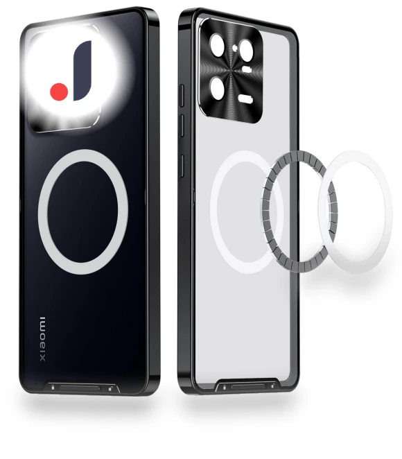 Magnetic Phone Case with Metal Edge and TPU Back — Screen Protectors, Smartwatch 2025