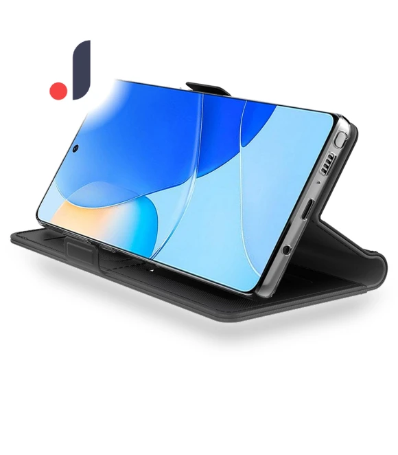 Mirror Design Card Holder Phone Cover with Magnetic Clasp — Basic Cases, Smartwatch 2025