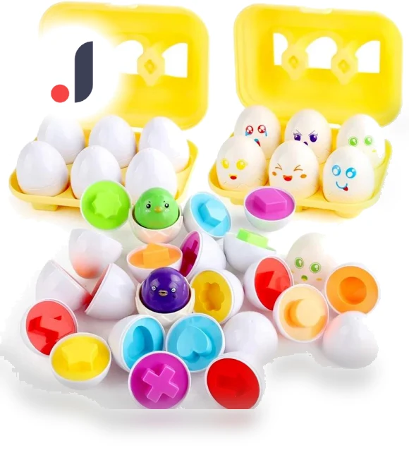 Montessori Learning Educational Toys Sensory Easter Eggs — Infant & Early Childhood Playthings, Yiran bag