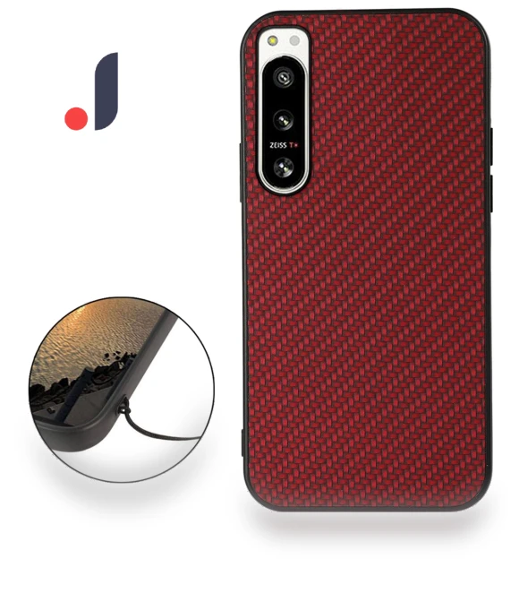 Protective Cover PU Leather Coated TPU Carbon Fiber Texture Back Case — Basic Cases, Smartwatch 2025