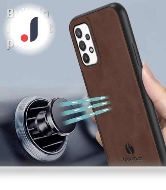 PU Leather+PC+TPU Back Cover Drop-proof Phone Case — Basic Cases, Smartwatch 2025
