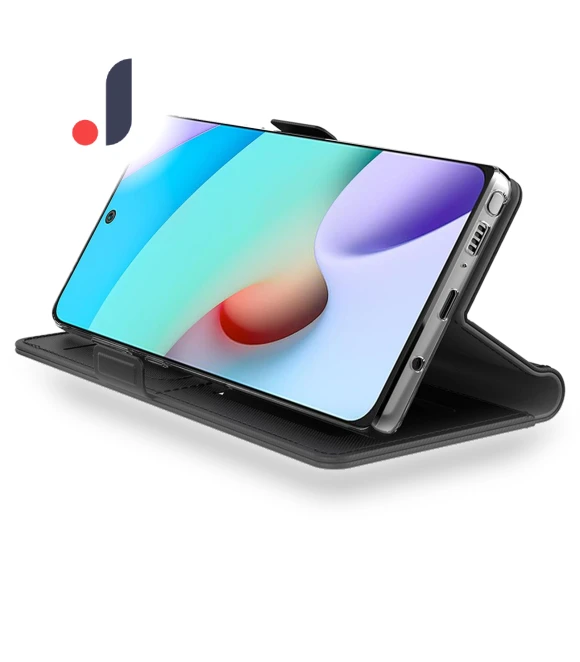 PU Leather Stand Case with Card Slot and Mirror Function — Phone Accessories, Smartwatch 2025