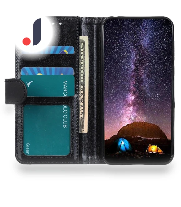 PU Leather+TPU Wallet Phone Cover — Phone Accessories, Smartwatch 2025
