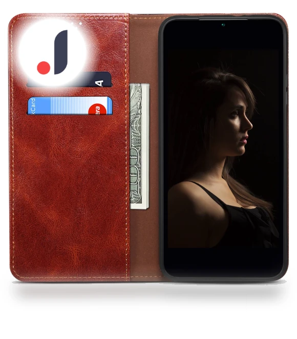 PU Leather Waxy Crazy Horse Texture Case Stand Wallet Folio Flip Phone Cover — Flip Cases, Smartwatch 2025
