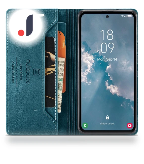 RFID Blocking Phone Case Leather Stand Retro Texture Matte Wallet Cover — Smartwatch Protectors, Smartwatch 2025