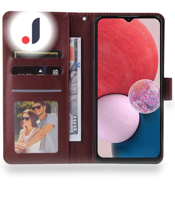 Scratch Proof Stand Cover, Folio Flip PU Leather Wallet Cell Phone Case with Lanyard — Phone Accessories, Smartwatch 2025