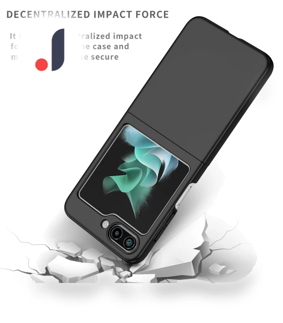 Shockproof Hard PC Cover Folding Phone Protective Case — Screen Protectors, Smartwatch 2025
