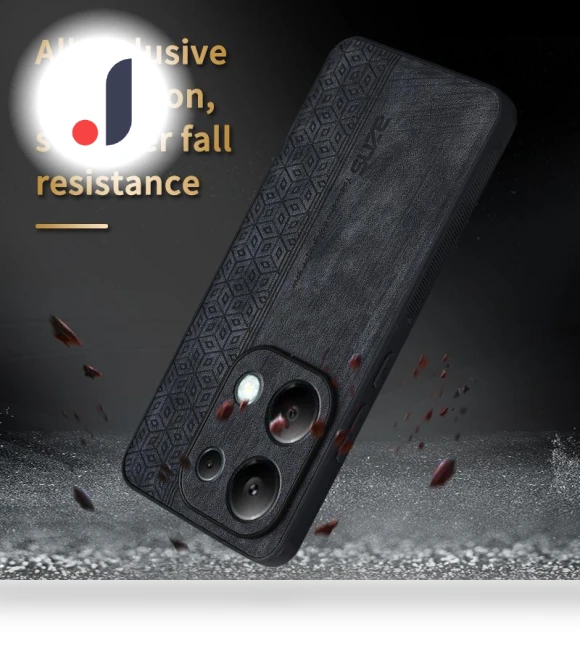 Shockproof PU Leather Covered TPU Phone Case — Screen Protectors, Smartwatch 2025