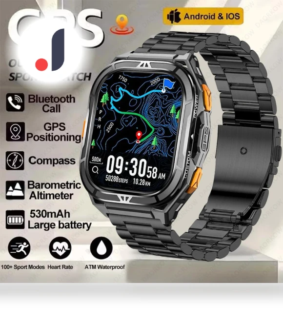 Smartwatch with GPS Tracking — Smartwatches, ElectronicsHome