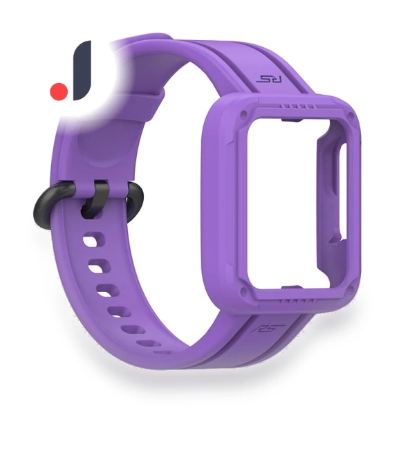Soft Silicone Wrist Band with Watch Case — Fitness Bands, Smartwatch 2025