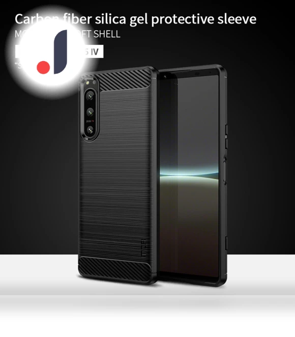 Soft TPU Case Carbon Fiber Texture Brushed Surface Anti-drop Phone Cover — Smartwatch Protectors, Smartwatch 2025