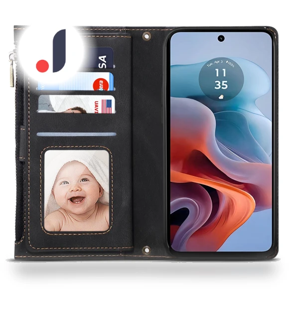 Star Series Wallet Zipper PU Leather Phone Cover — Flip Cases, Smartwatch 2025