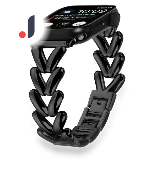 Twisted Metal Zinc Alloy Watch Band — Bands, Smartwatch 2025