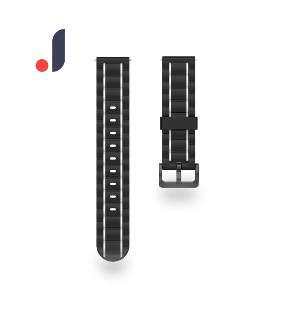 Wave Shape Silicone Smart Watch Strap — Bands, Smartwatch 2025