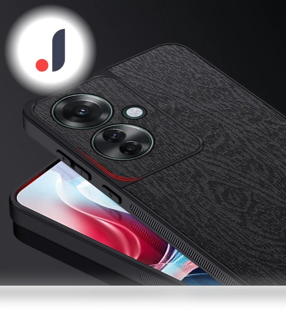 Wood Texture Leather+PC+TPU Hybrid Slim Phone Cover — Protective Covers, Smartwatch 2025