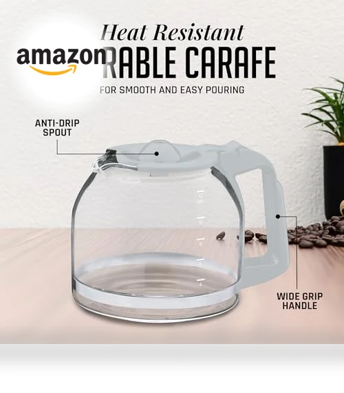 12-Cup Drip Coffee Maker — Coffee Makers, OVENTE