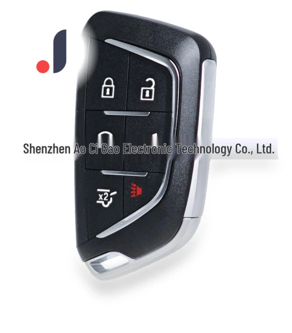6-Button Smart Key Remote Shell — Keyless Entry, Discount Domain