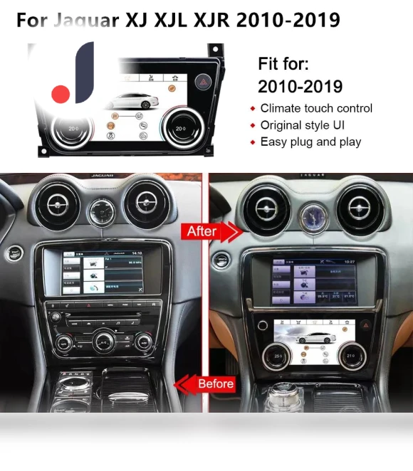 7-inch LCD Touch Screen Climate Control — Display Modules, FYUU-autoparts