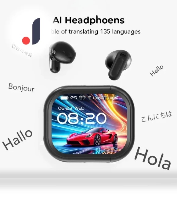 AI Translation Bluetooth Headphones — Audio Gear, Kimi Mall